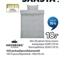 SUS perkaalipussilakanasetit