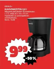 KAHVINKEITIN 0,6 l