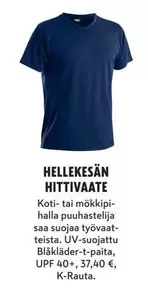 UV-suojattu Blåkläder-t-paita
