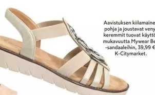 Mywear Bella -sandaaleihin