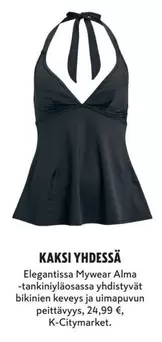 Mywear Alma -tankiniyläosa