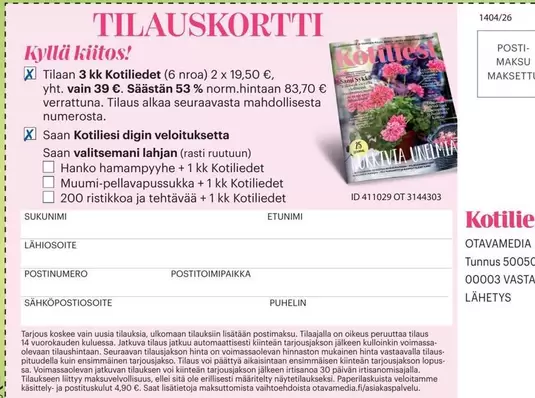 Kotiliedet
