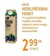 HEDELMÄTARHA MEHUT