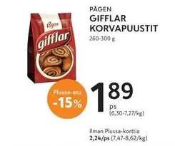 GIFFLAR KORVAPUUSTIT