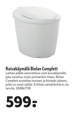 Kuivakäymälä Comlett 502847178