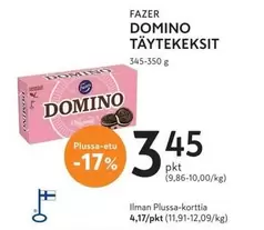 DOMINO TÄYTEKEKSIT