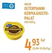 Oltermanni - OLTERMANNI KERMAJUUSTO-PALAT