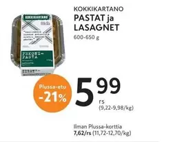 PASTAT ja LASAGNET