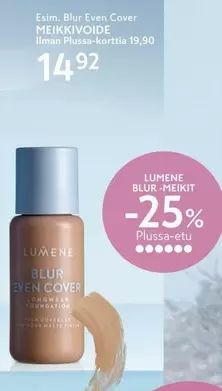Blur Even Cover MEIKKIVOIDE