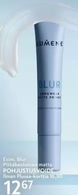 Blur Pitkäkestoinen matta POHJUSTUSVOIDE