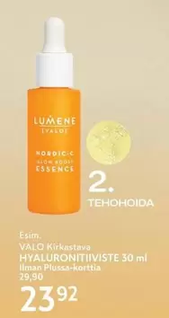 VALO Kirkastava Hyaluronitiiviste 30 ml