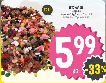 IRTOKARKIT lösgodis
