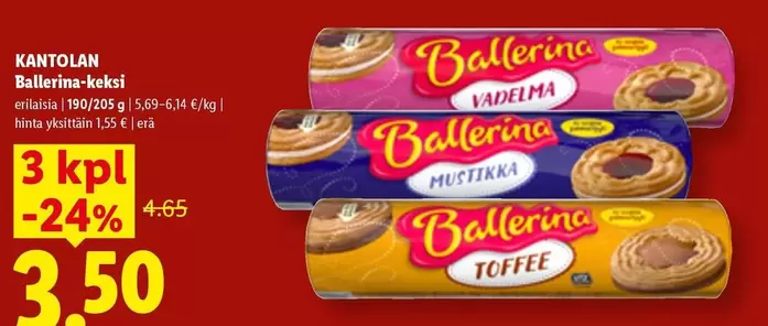 Ballerina-keksi