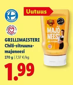 GRILLIMAISTERI Chili-sitruuna-majoneesi