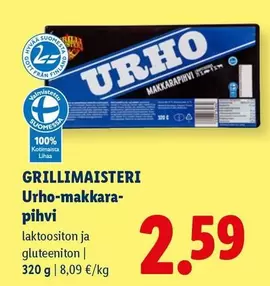 Urho-makkara-pihvi
