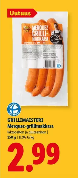 Merquez-grillimakkara