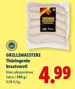 Thüringenin braatvursti