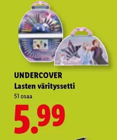 Lasten värityssetti