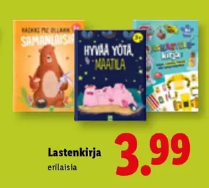 Lastenkirja erilaisia
