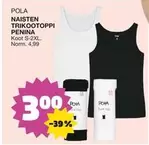 NAISTEN TRIKOOTOPPI PENINA