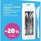 SAVONIA-ATERIMET 6 kpl/pkt