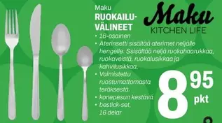 Maku Ruokailuvälineet