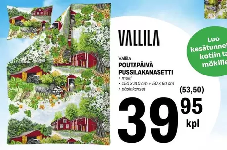 Poutapäivä Pussilakanasetti