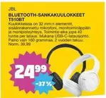 JBL - BLUETOOTH-SANKAKUULOKKEET T510BT