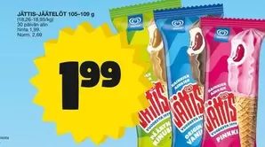 Jättis-jäätelöt