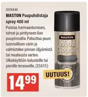 Puupuhdistaja spray 400 ml