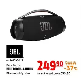 JBL - Boombox 3 BLUETOOTH-KAIUTIN Bluetooth-högtalare