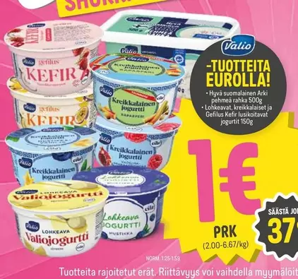 Valio Kefir, Jogurtti