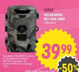 Denver - RIISTAKAMERA WCT-8016 CAMO