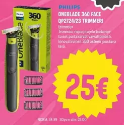 ONEBLADE 360 FACE QP2724/23 TRIMMER