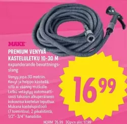 PREMIUM VENYVÄ KASTELULETKU 10-30 M