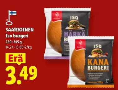 Iso burgeri