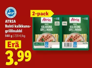 Rehti kalkkuna-grillinakki