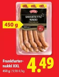 Frankfurter-nakki XXL