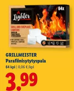 Parafiinisytytyspala