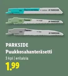 Puukkosahanteräsetti