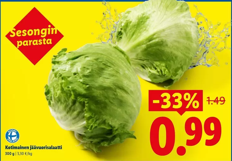 Jäävuorisalaatti