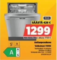 Miele - Astianpesukone