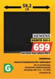Siemens - Induktiotaso