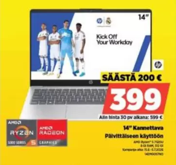 Hp - 14" Kannettava