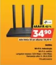 Wi-Fi 6 -reititin