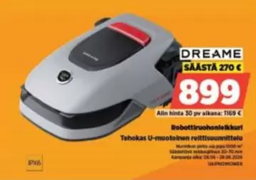 Robottiruohonleikkuri