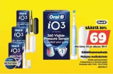 Oral B - iO3 360 Visible Pressure Sensor
