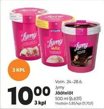 Jäätelöt