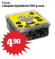 Lakupala täytelakritsi