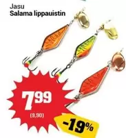 Salama lippauistin